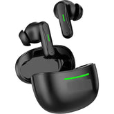 TWS Wireless Earbuds with ENC Noise Cancellation - Bluetooth 5.1, HD Sound, Long Battery Life, Touch Control, Type-C Charging & Compact Short Handle Design